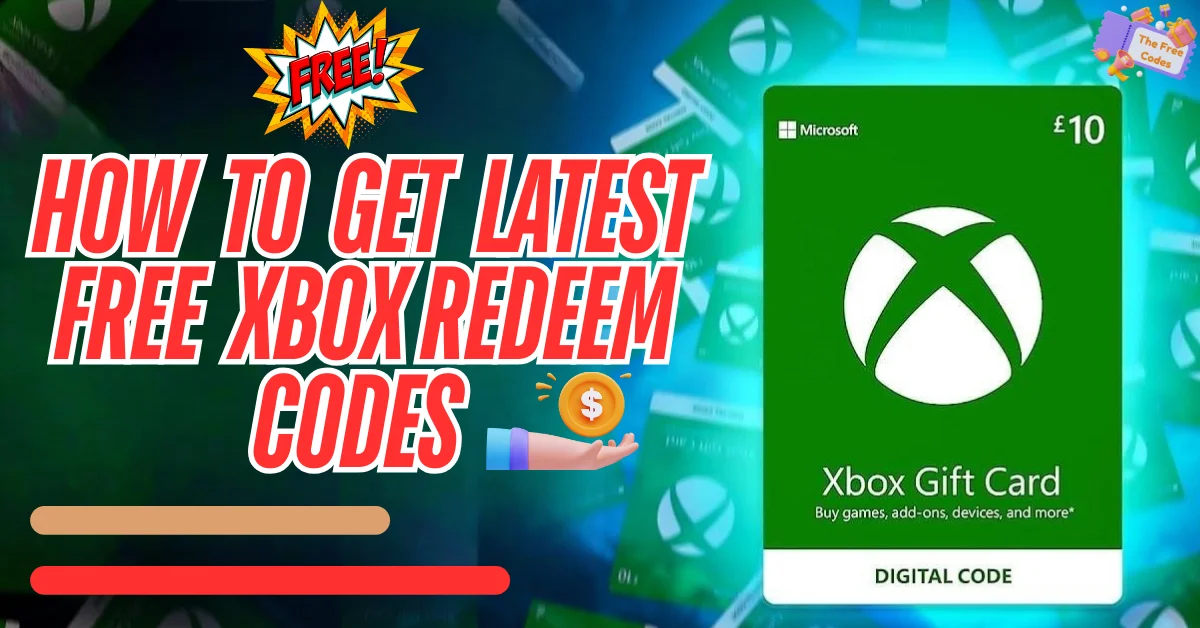 Xbox Redeem Codes